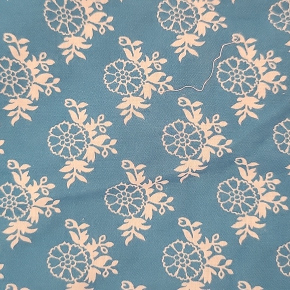 NWT Girls Sea New York Annika Print Puff Sleeve Dress Blue Collared 12Y - Picture 4 of 9